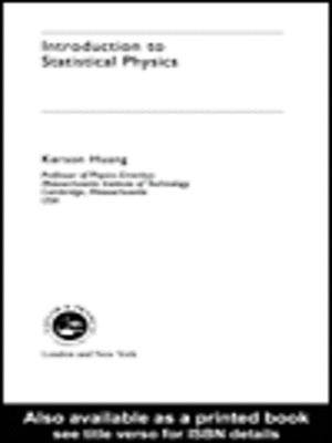 cover image of Introduction to Statistical Physics